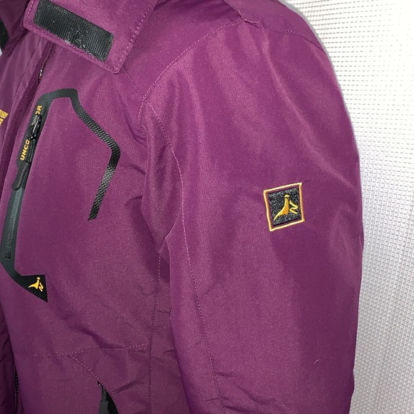 Women's Moerdeng Purple water proof Insulated Hooded Winter Parka - Picture 6 of 10